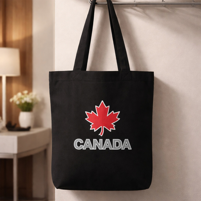 Classic Red Leaf Tote