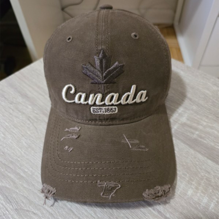 Canada Distressed Vintage Cap
